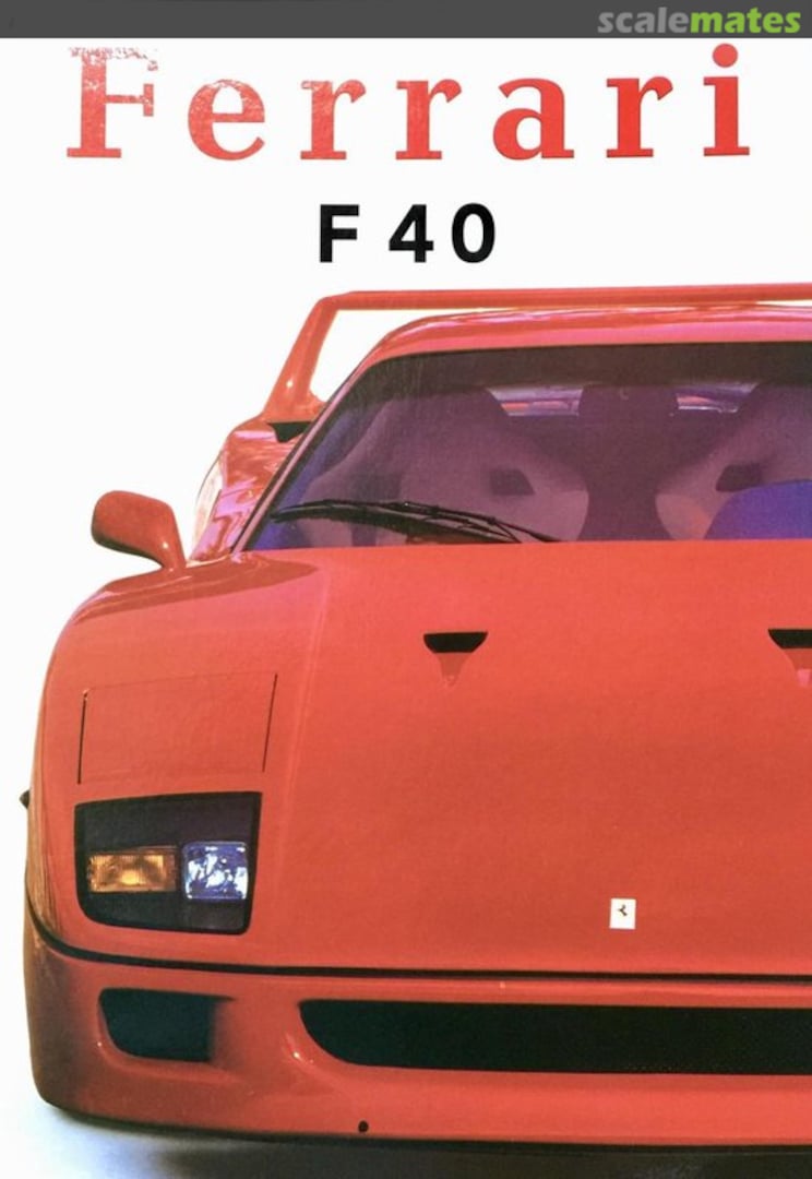 Cover Ferrari F40 Chartwell Books Cover Ferrari F40 Chartwell Books