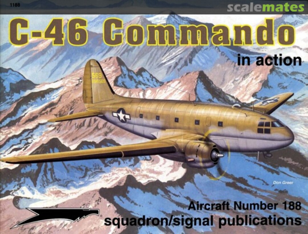 Cover C-46 Commando 1188 Squadron/Signal Publications
