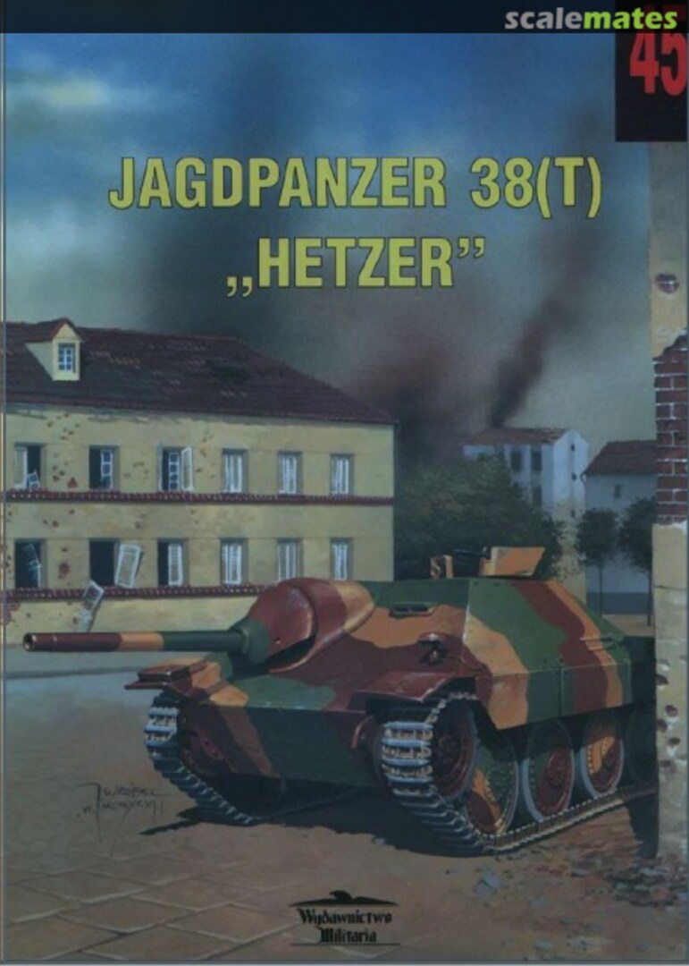 Cover Jagdpanzer 38(t) - &quot;Hetzer&quot; 35 Wydawnictwo Militaria