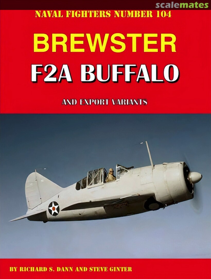 Cover Brewster F2A Buffalo 104 Ginter Books