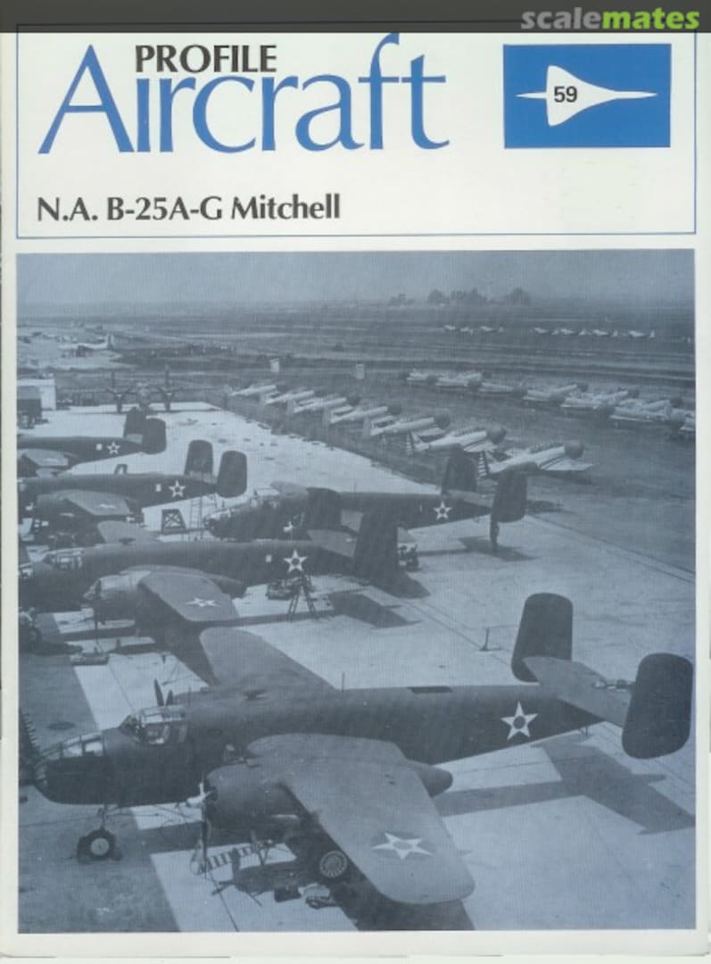 Cover N.A. B-25A-G Mitchell 59 Profile Publications Cover N.A. B-25A-G Mitchell 59 Profile Publications