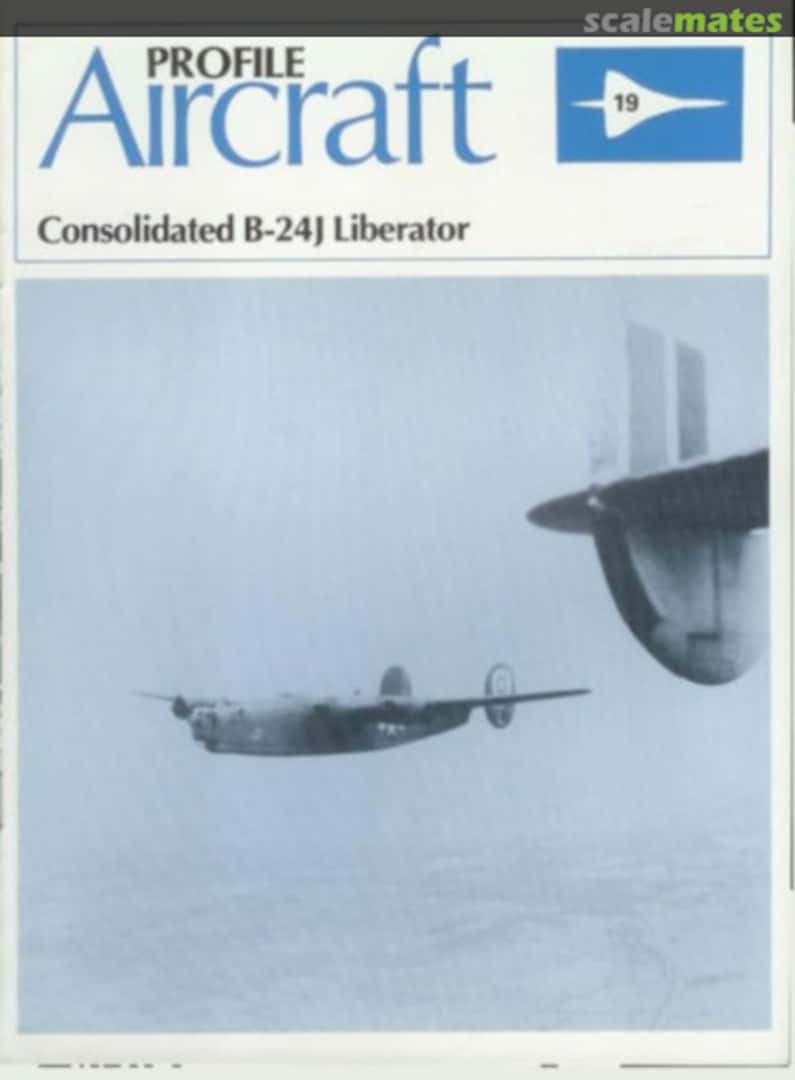 Cover Consolidated B-24J Liberator 19 Profile Publications