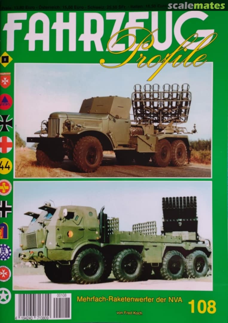 Cover Mehrfach-Raketenwerfer der NVA 108 UNITEC-Medienvertrieb Cover Mehrfach-Raketenwerfer der NVA 108 UNITEC-Medienvertrieb