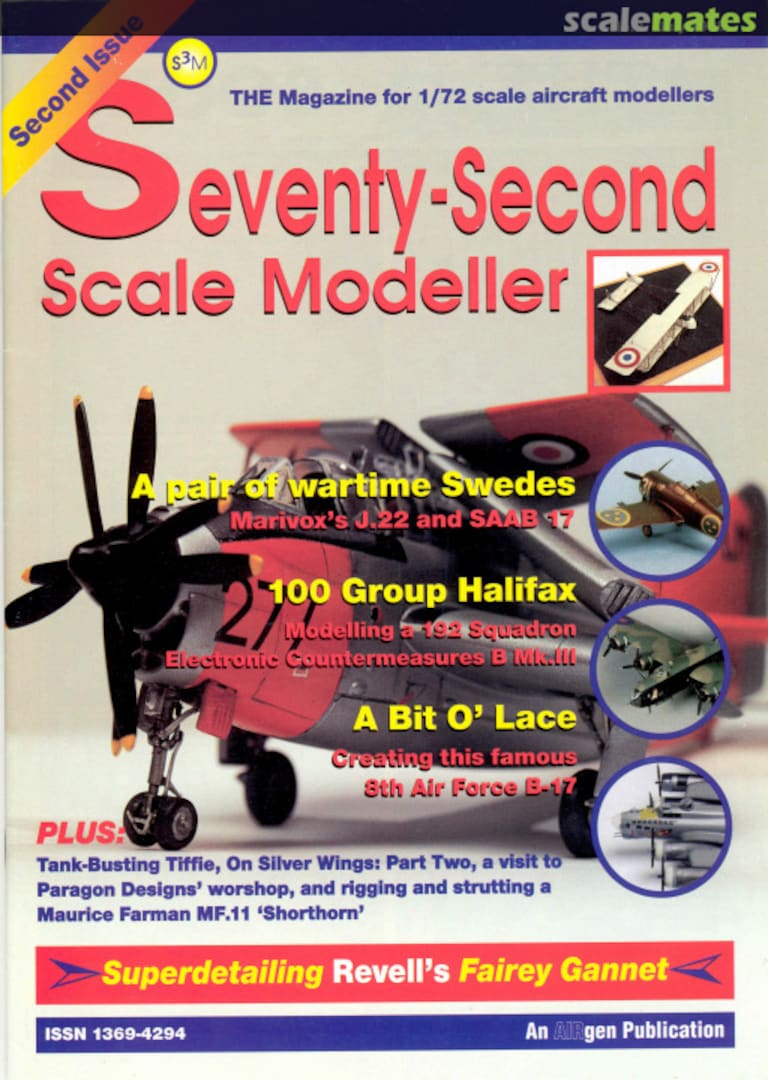 Cover Seventy-Second Scale Modeller 2 AIRgen publication