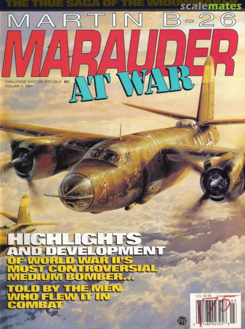 Cover Martin B-26 Marauder at War 3 Challenge Publications Cover Martin B-26 Marauder at War 3 Challenge Publications
