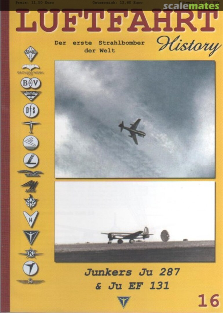 Cover Junkers Ju 287 &amp; Ju EF 131 16 Lautec Software und Medien