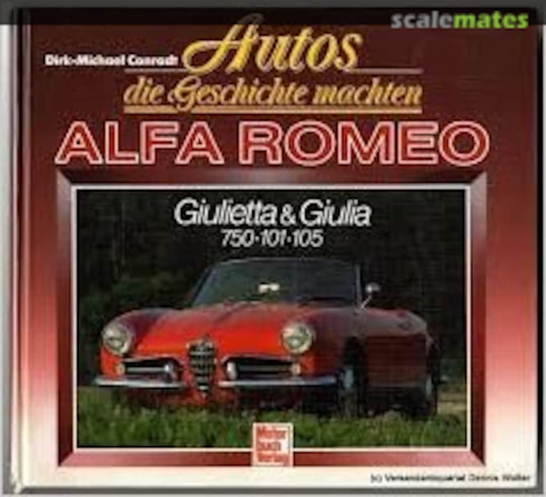Cover Alfa Romeo Giulietta &amp; Giulia  Motorbuch Verlag