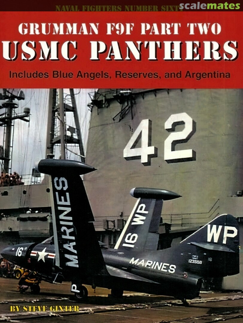 Cover Grumman F9F USMC Panthers 60 Ginter Books