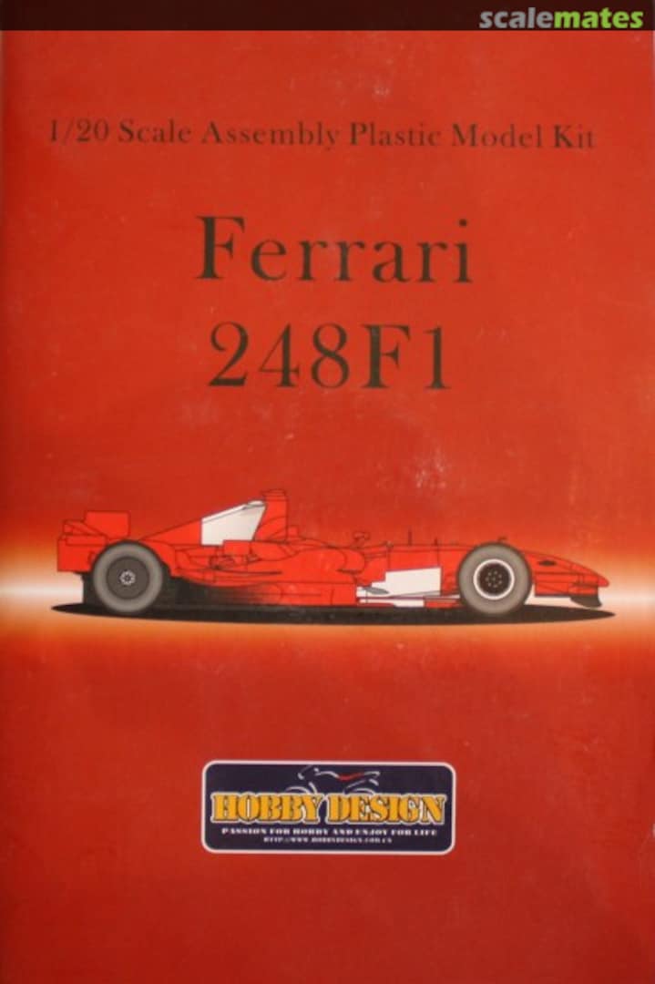 Cover Ferrari 248 F1 HD06-0001 Hobby Design Cover Ferrari 248 F1 HD06-0001 Hobby Design