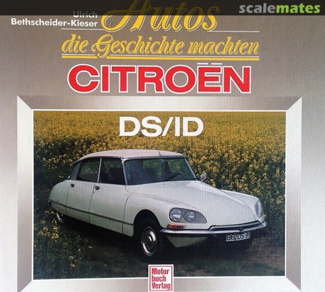 Cover Citroën DS/ID Motorbuch Verlag Cover Citroën DS/ID Motorbuch Verlag