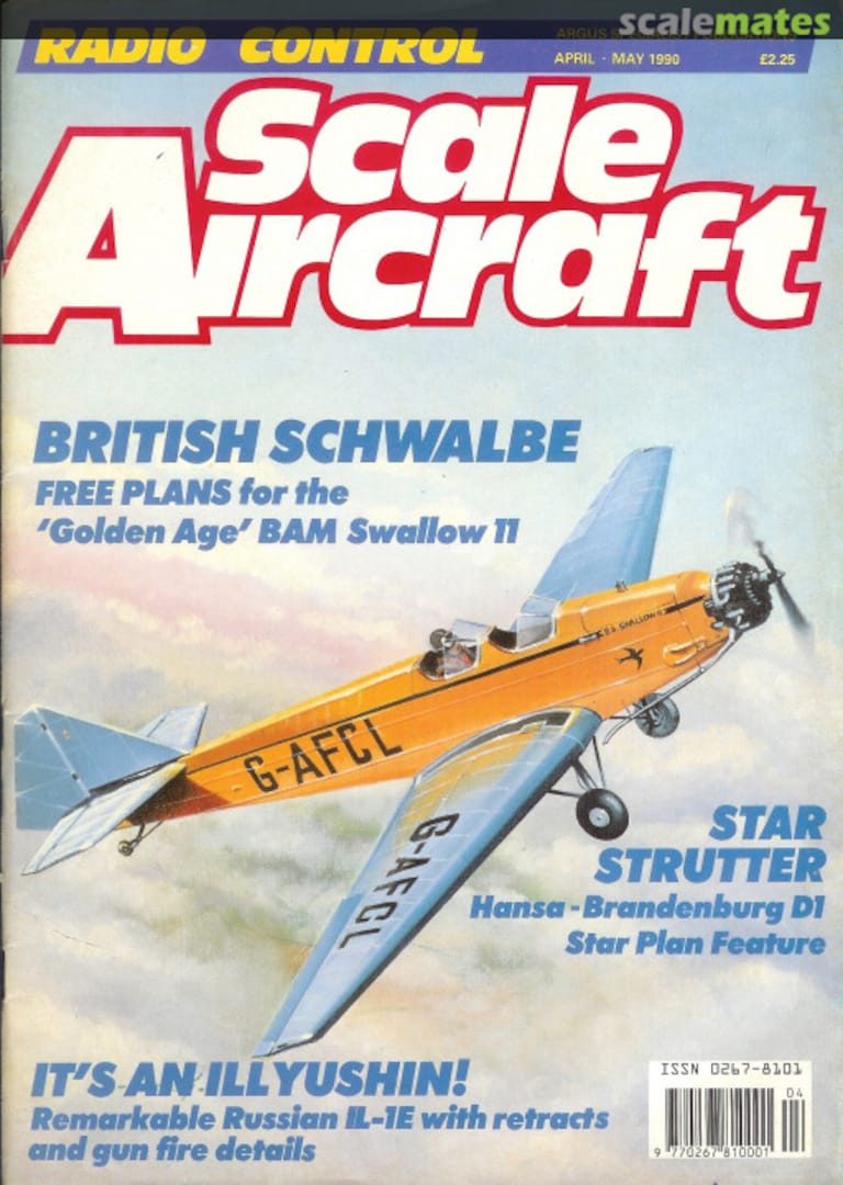 Cover Radio Control Scale Aircraft Vol 6 | No 2 Argus books
