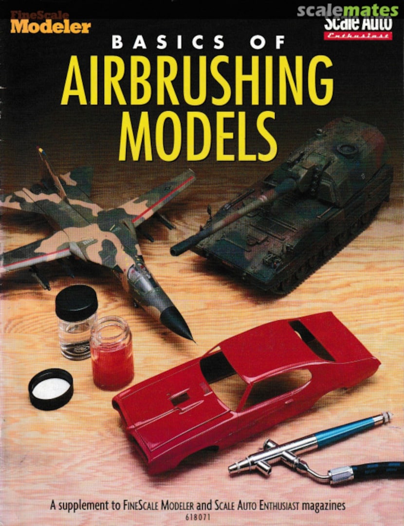 Cover Basics of Airbrushing Models Kalmbach Media Cover Basics of Airbrushing Models Kalmbach Media