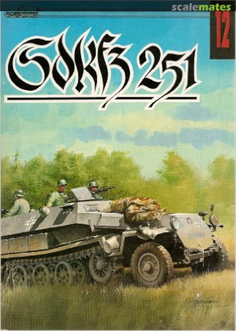 Cover Sdkfz 251 12 Wydawnictwo Militaria Cover Sdkfz 251 12 Wydawnictwo Militaria