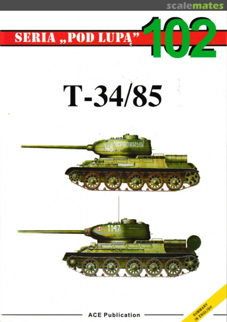 Cover T-34/85 102 ACE Publication Cover T-34/85 102 ACE Publication