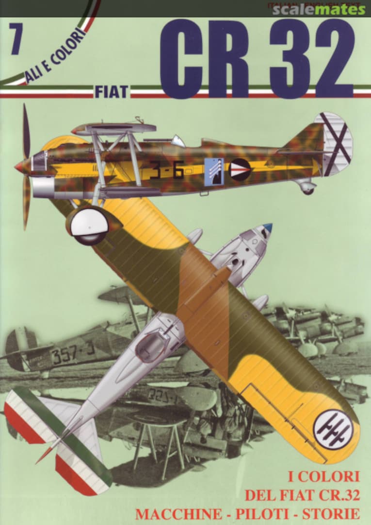 Cover Fiat CR 32 7 La Bancarella Aeronautica Cover Fiat CR 32 7 La Bancarella Aeronautica