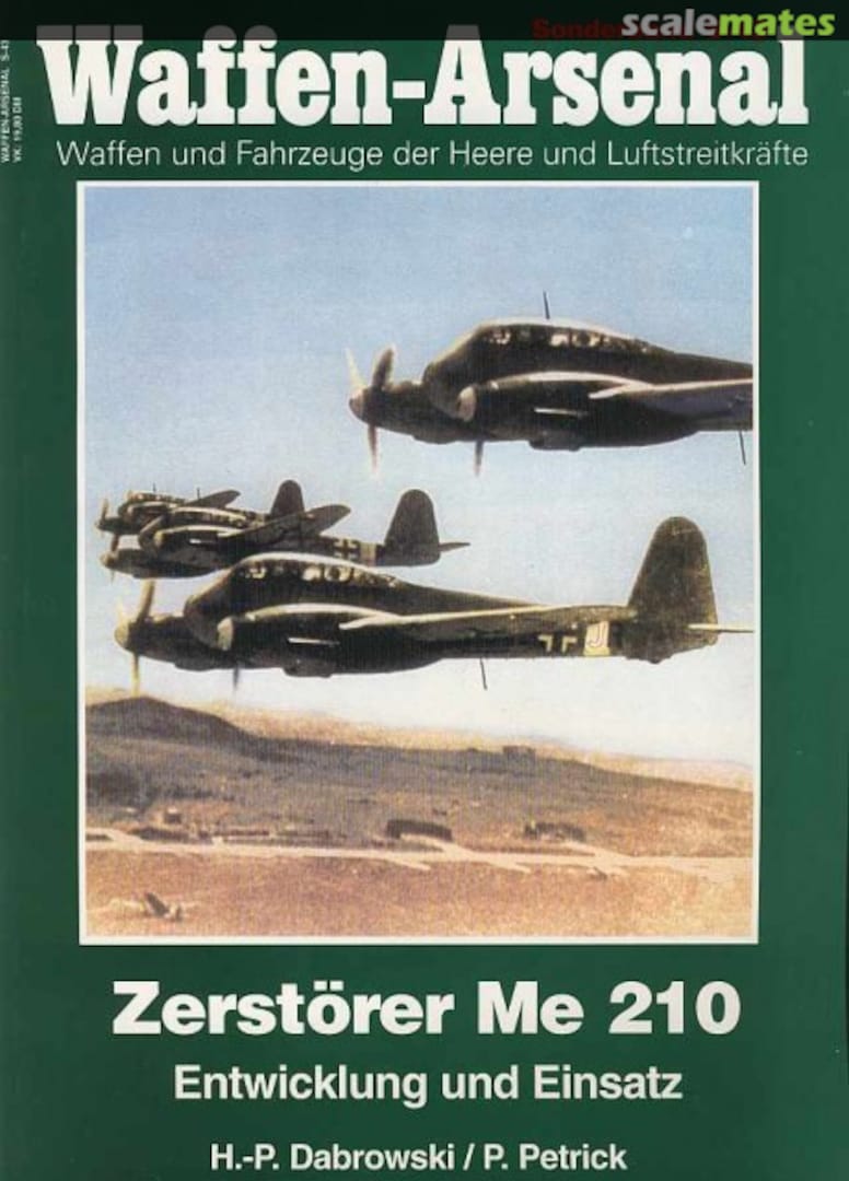 Cover Zerstörer Me 210 S-43 Podzun-Pallas-Verlag Cover Zerstörer Me 210 S-43 Podzun-Pallas-Verlag