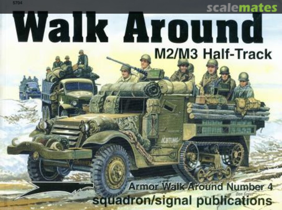 Cover M2/M3 Half-Track 5704 Squadron/Signal Publications