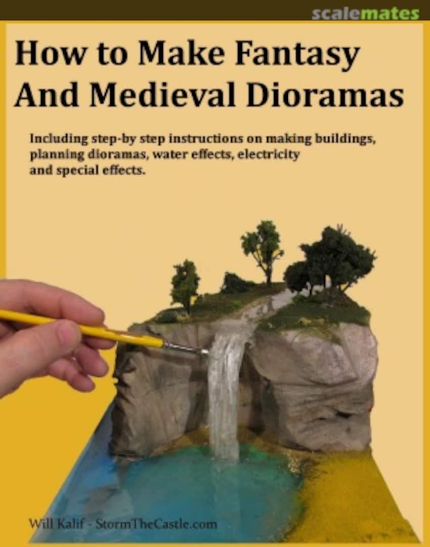 Cover How to Make Fantasy And Medieval Dioramas  Kalif Publishing