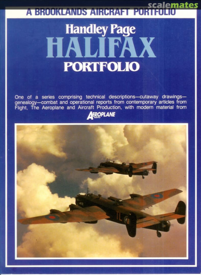 Cover Handley Page Halifax Portfolio Brooklands Books Cover Handley Page Halifax Portfolio Brooklands Books