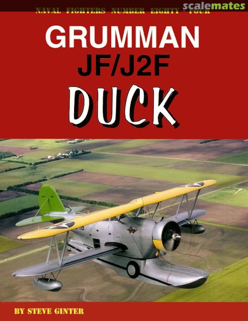 Cover Grumman JF/J2F Duck 84 Ginter Books Cover Grumman JF/J2F Duck 84 Ginter Books
