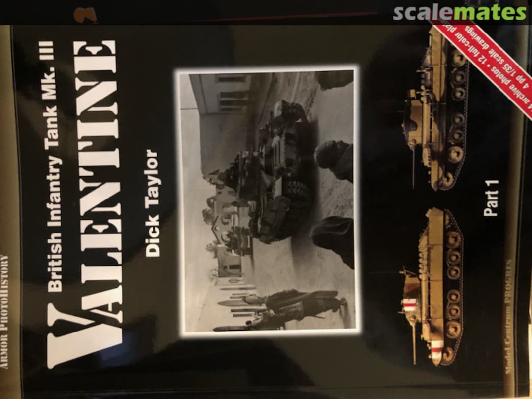 Cover British Infantry Tank Mk. III Valentine Part 1 2 Model Centrum Progres Cover British Infantry Tank Mk. III Valentine Part 1 2 Model Centrum Progres