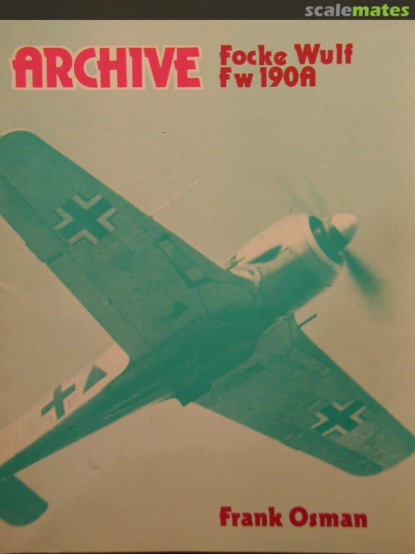 Cover Archive Focke Wulf Fw 190A 3 Container Publications Limited Cover Archive Focke Wulf Fw 190A 3 Container Publications Limited