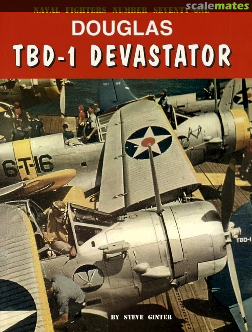 Cover Douglas TBD-1 Devastator 71 Ginter Books Cover Douglas TBD-1 Devastator 71 Ginter Books