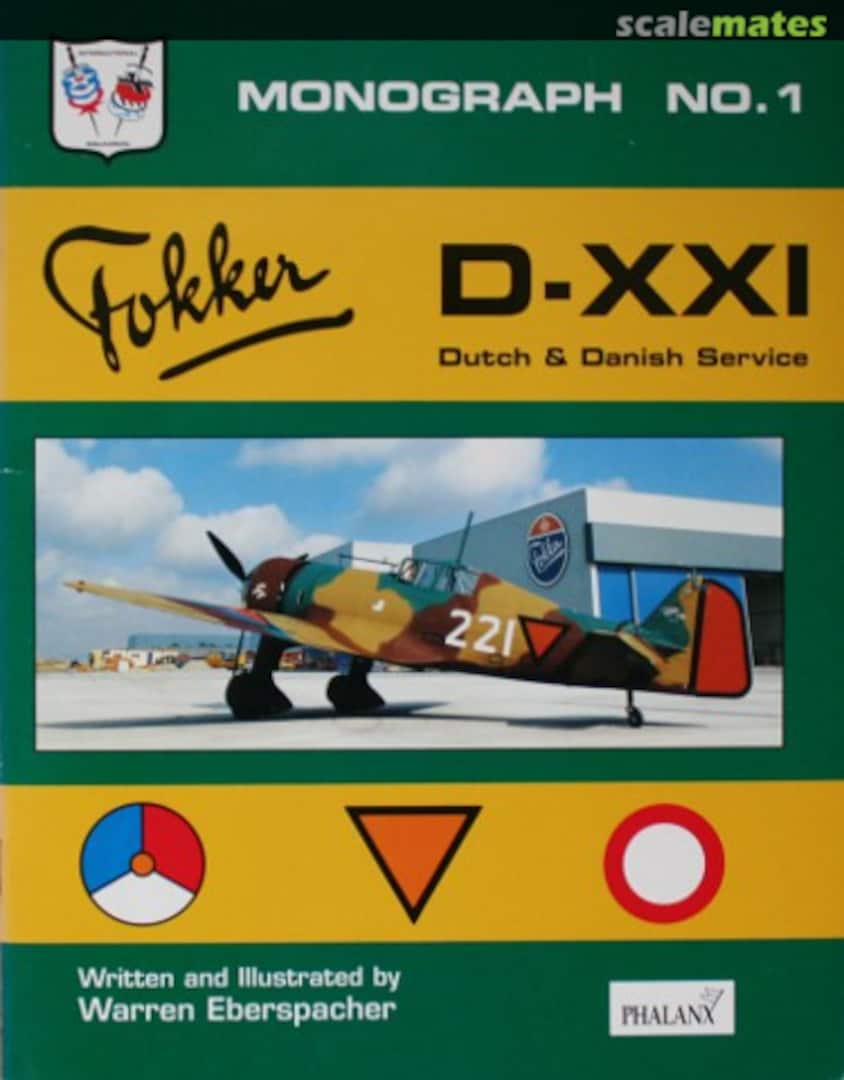 Cover Fokker D.XXI 1 Phalanx Publishing Cover Fokker D.XXI 1 Phalanx Publishing