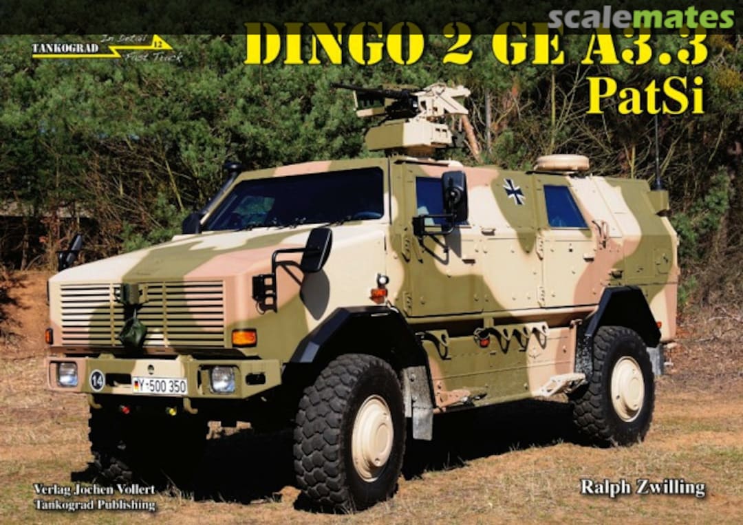 Cover Dingo 2 GE A3.3 PatSi 12 Tankograd Publishing Cover Dingo 2 GE A3.3 PatSi 12 Tankograd Publishing