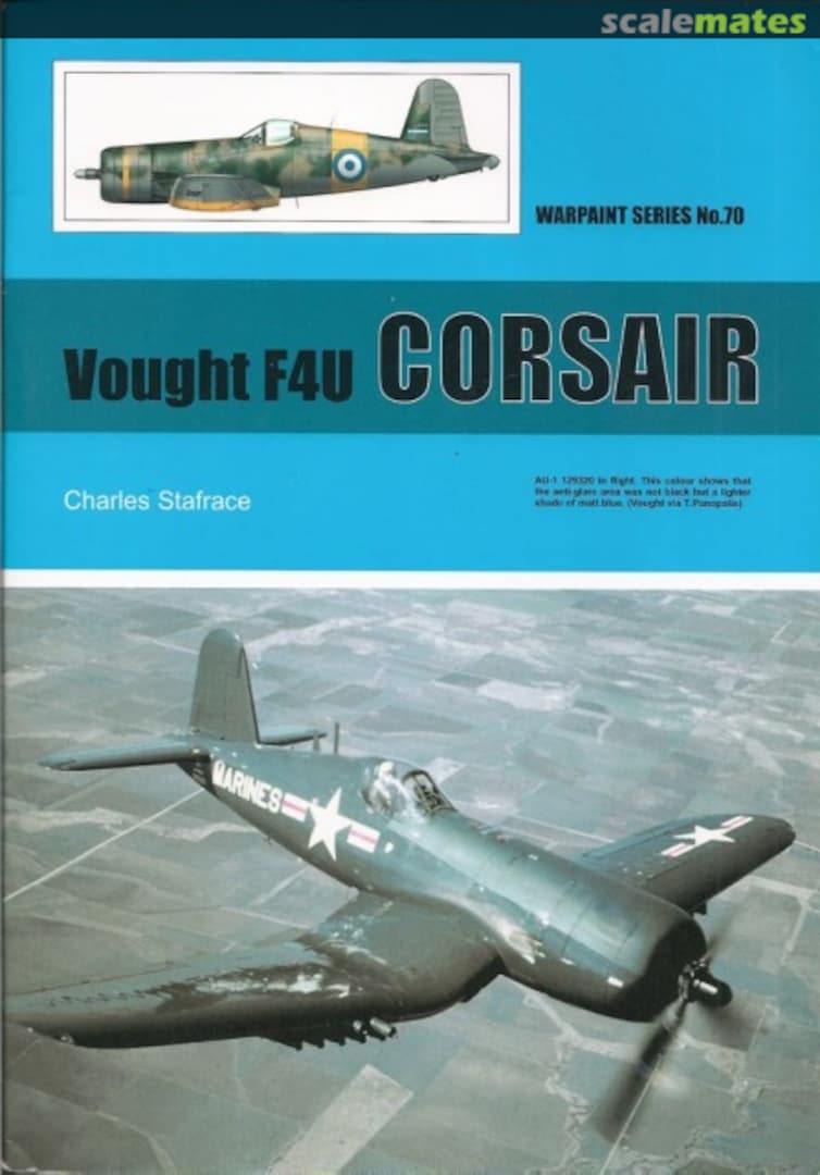 Cover Vought F4U Corsair 70 Warpaint Books Limited