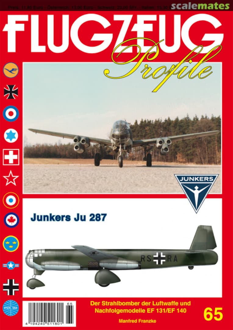 Cover Junkers Ju 287 65 UNITEC-Medienvertrieb Cover Junkers Ju 287 65 UNITEC-Medienvertrieb
