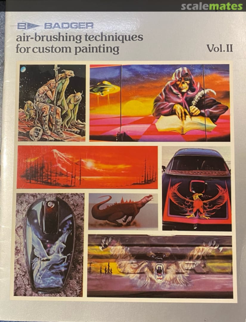 Cover air-brushing techniques for custom painting Vol.II 2 Badger Cover air-brushing techniques for custom painting Vol.II 2 Badger