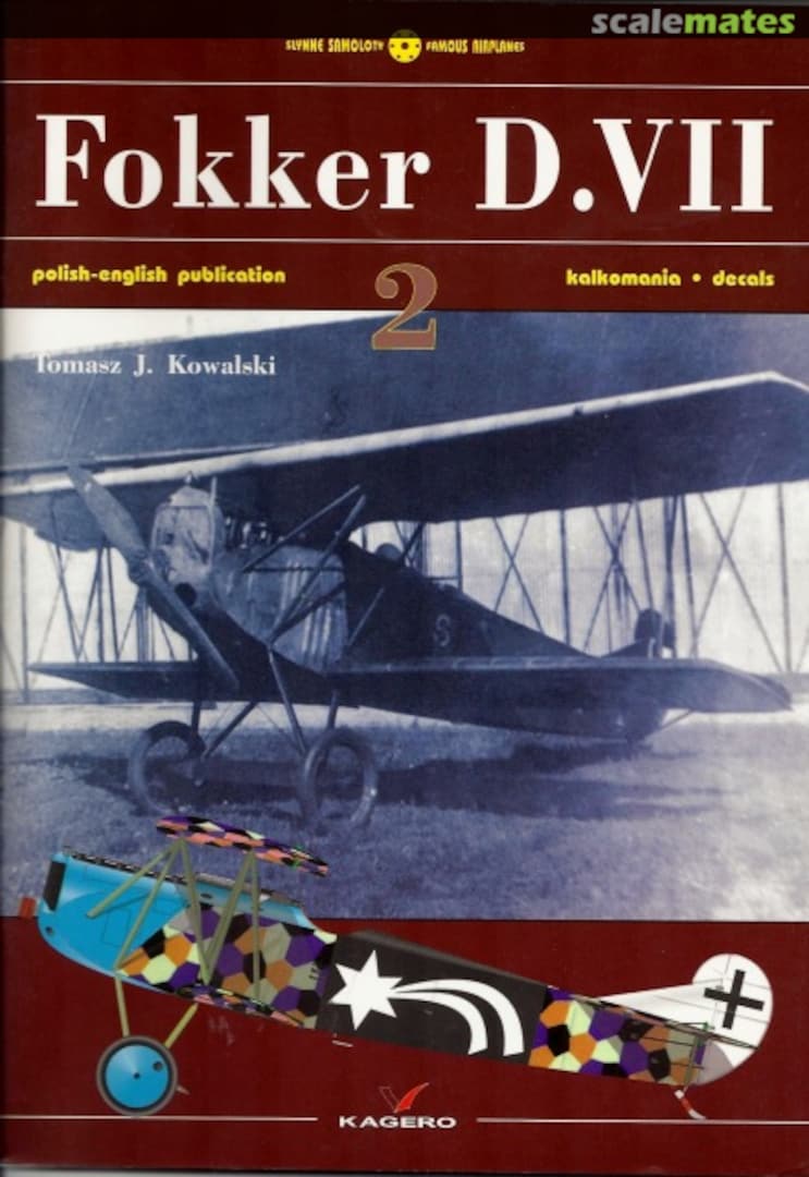 Cover Fokker D.VII 2 Kagero Cover Fokker D.VII 2 Kagero