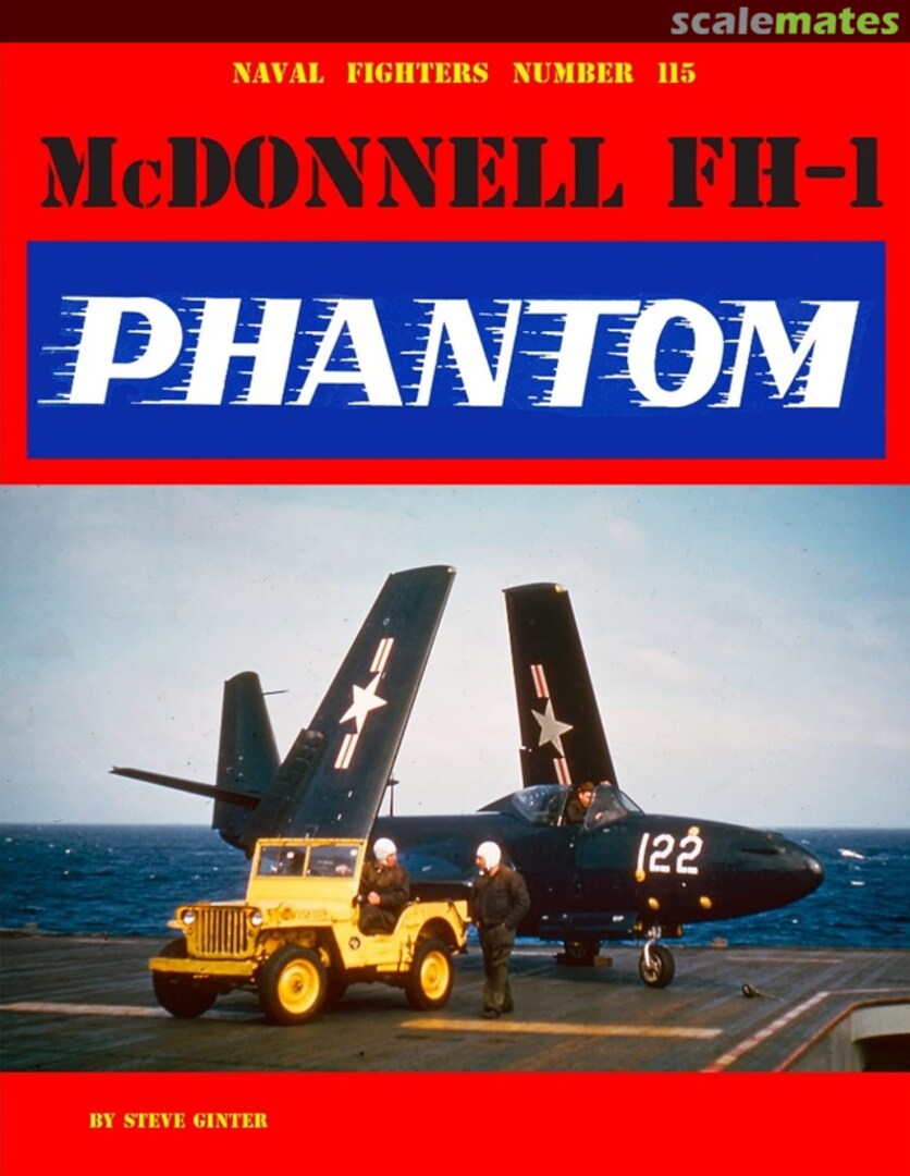 Cover McDonnell FH-1 Phantom 115 Ginter Books Cover McDonnell FH-1 Phantom 115 Ginter Books