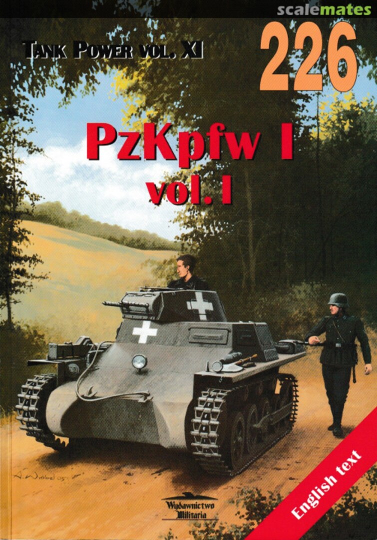 Cover PzKpfw I vol. I 226 Wydawnictwo Militaria Cover PzKpfw I vol. I 226 Wydawnictwo Militaria