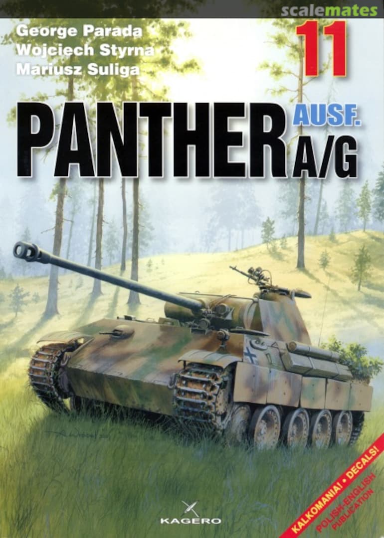 Cover Panther Ausf. A/G 11 Kagero
