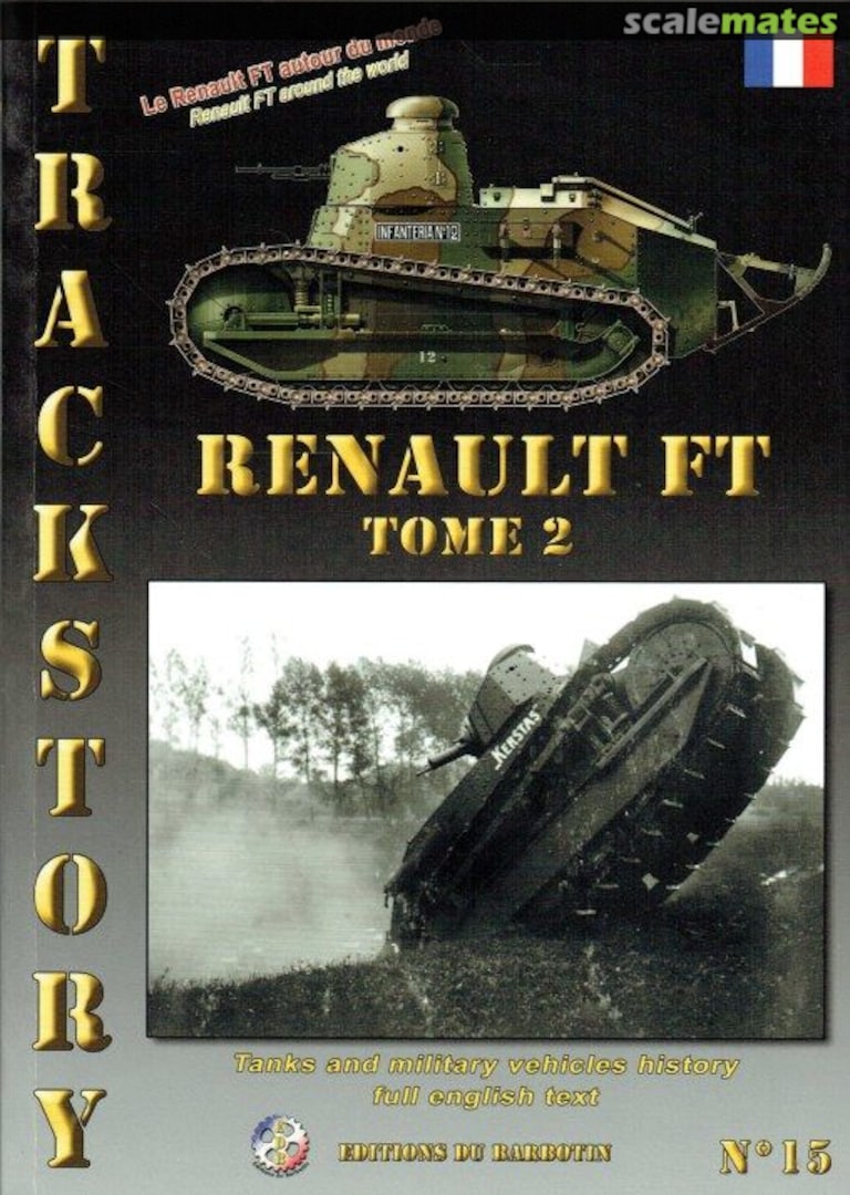 Cover Renault FT Tome 2 15 Editions du Barbotin Cover Renault FT Tome 2 15 Editions du Barbotin