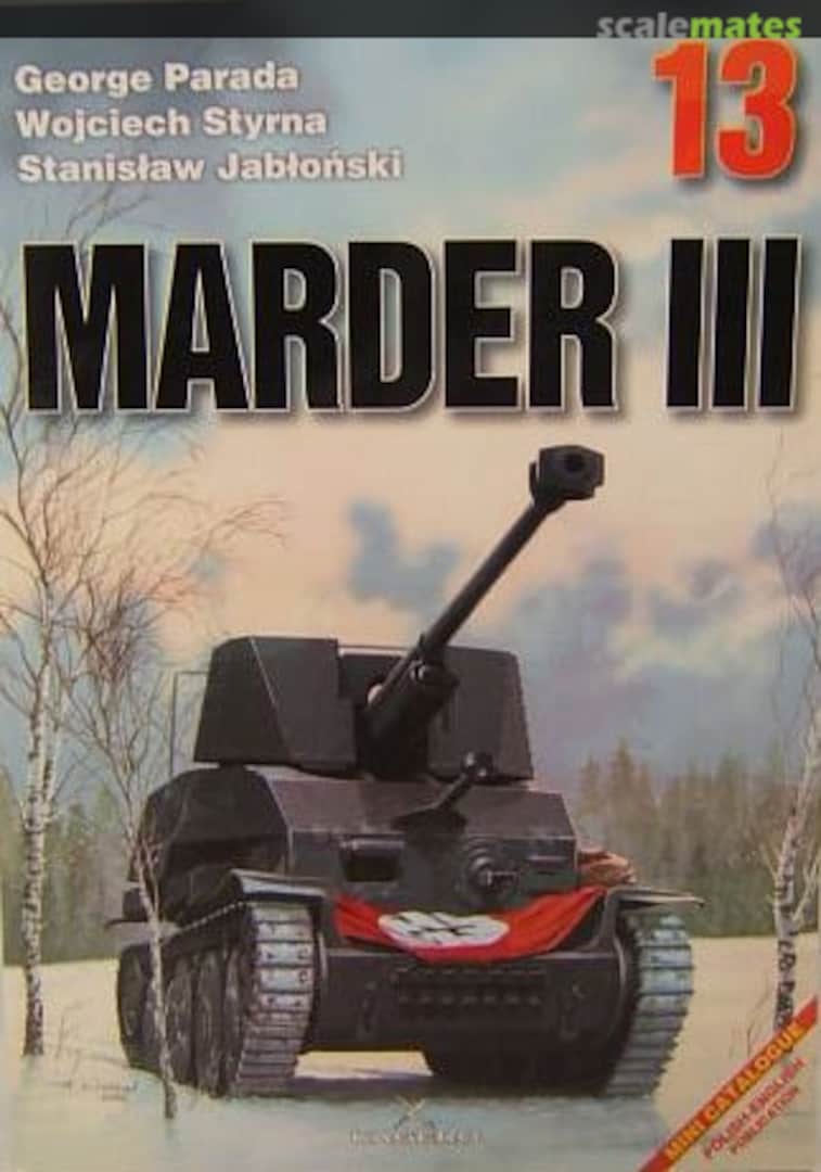 Cover Marder III 13 Kagero Cover Marder III 13 Kagero