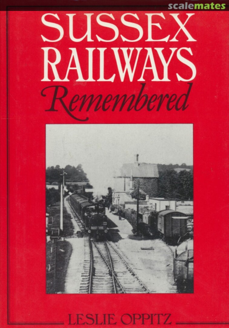 Cover Sussex Railways Remembered Countryside Books Cover Sussex Railways Remembered Countryside Books