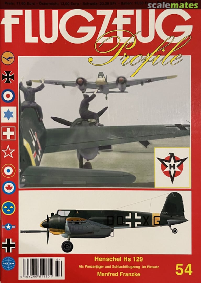 Cover Henschel Hs 129 54 UNITEC-Medienvertrieb Cover Henschel Hs 129 54 UNITEC-Medienvertrieb