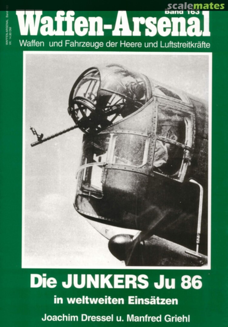 Cover Die Junkers Ju 86 in weltweiten Einsatzen 163 Podzun-Pallas-Verlag