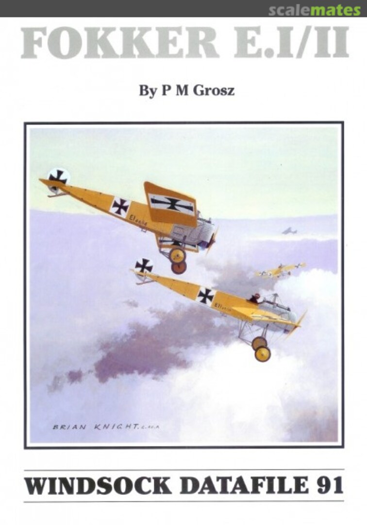 Cover Fokker E.I/II 91 Albatros Productions