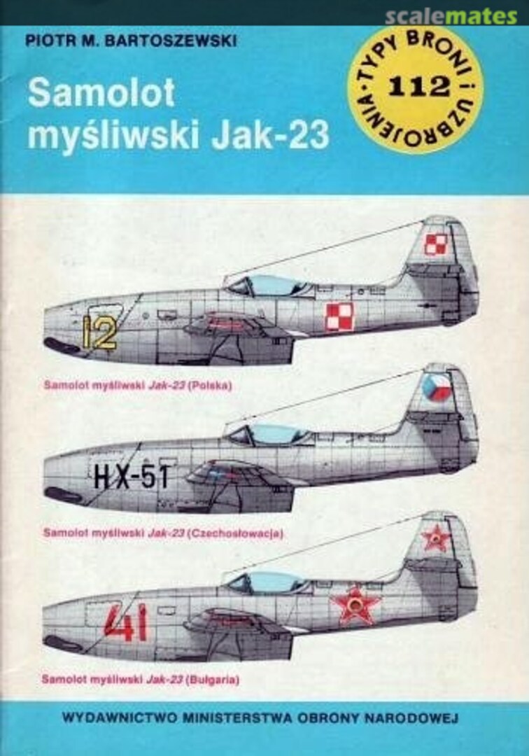 Cover Samolot myśliwski Jak-23 112 Unknown