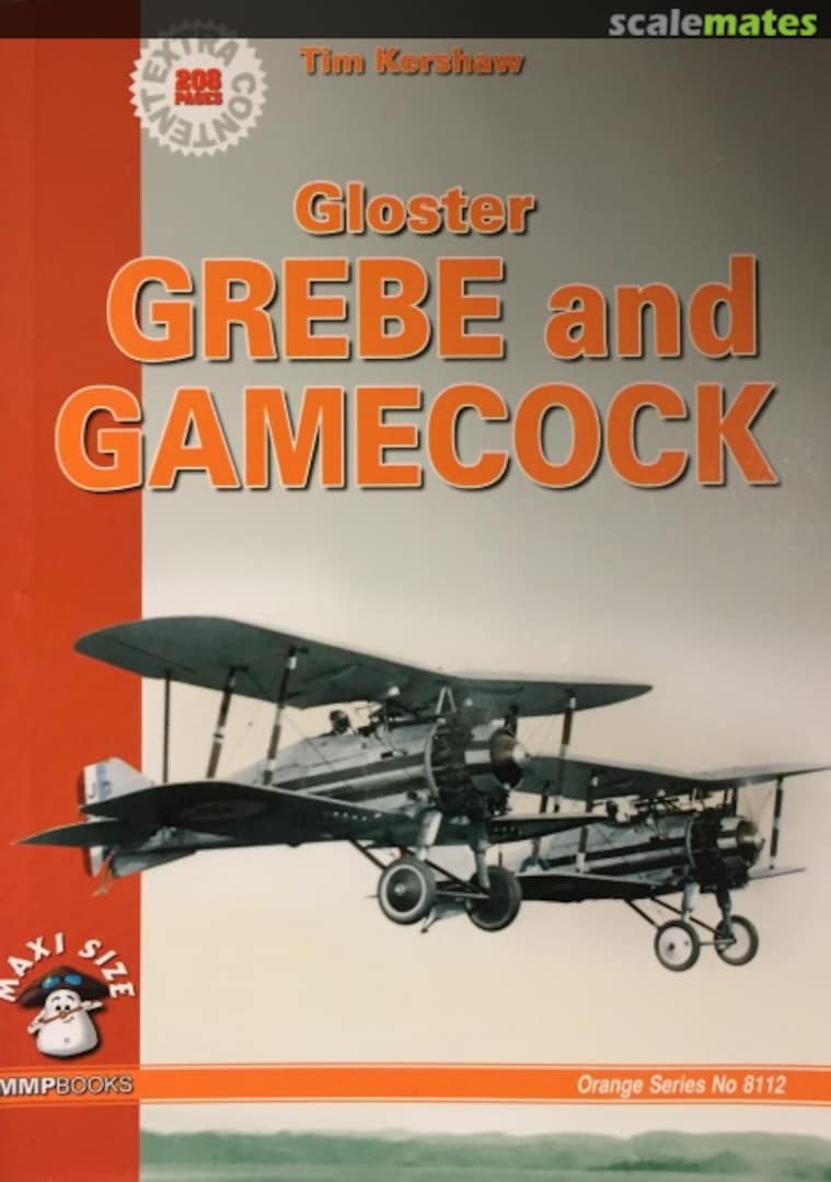 Cover Gloster Grebe and Gamecock 8112 MMP Books Cover Gloster Grebe and Gamecock 8112 MMP Books