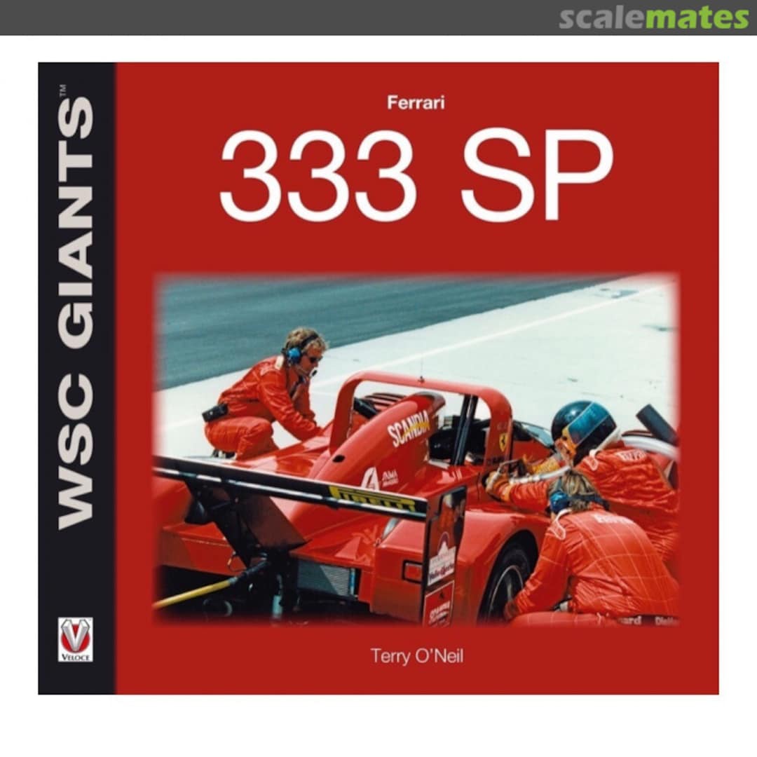 Cover Ferrari 333 SP Veloce Publishing Cover Ferrari 333 SP Veloce Publishing