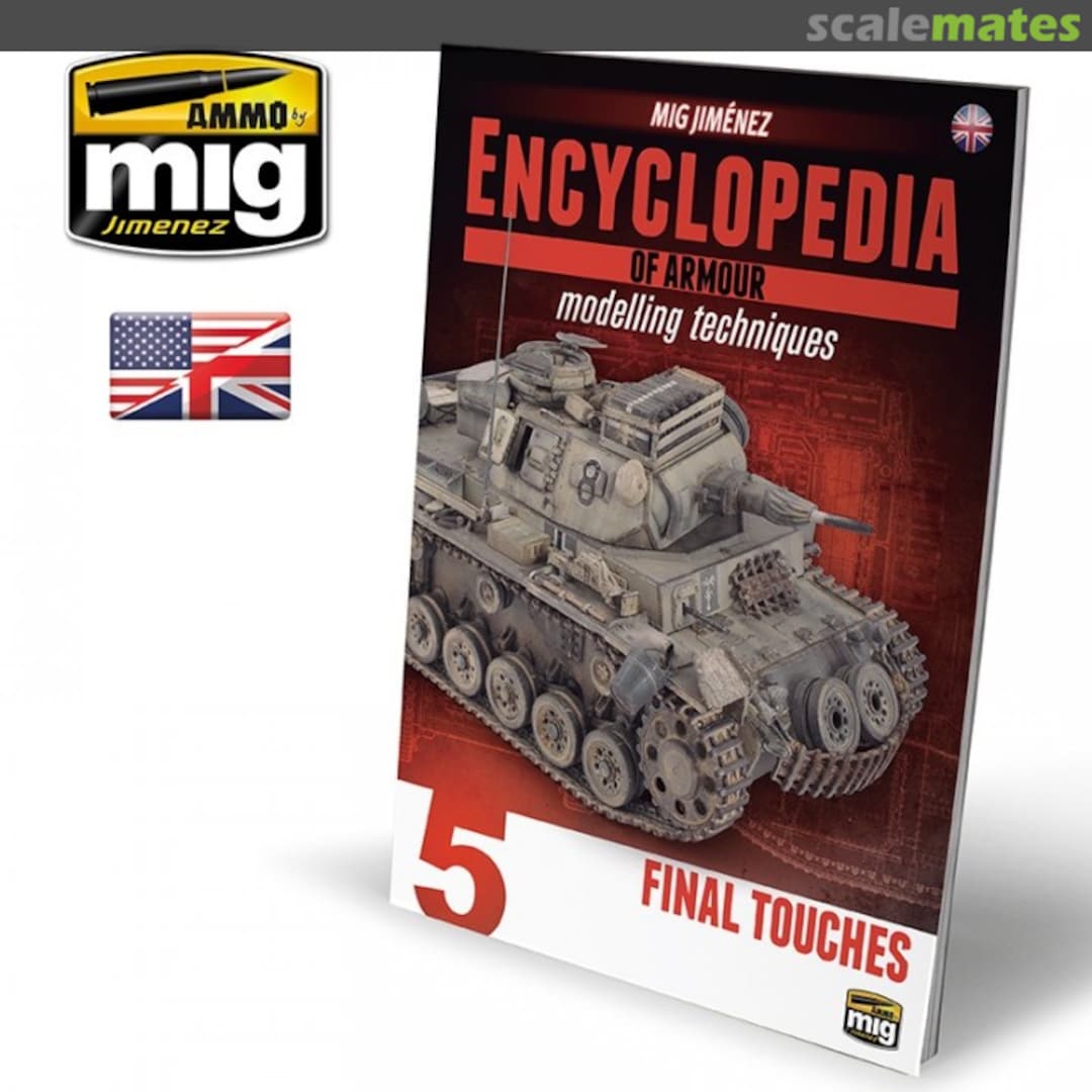 Cover Encyclopedia of Armour Modelling Techniques Vol 5. Ammo by Mig Jimenez Cover Encyclopedia of Armour Modelling Techniques Vol 5. Ammo by Mig Jimenez