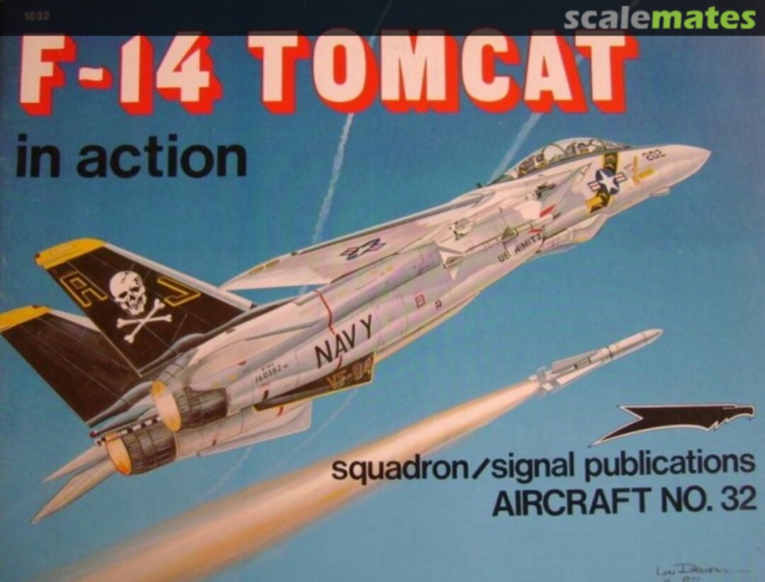 Cover F-14 Tomcat 1032 Squadron/Signal Publications