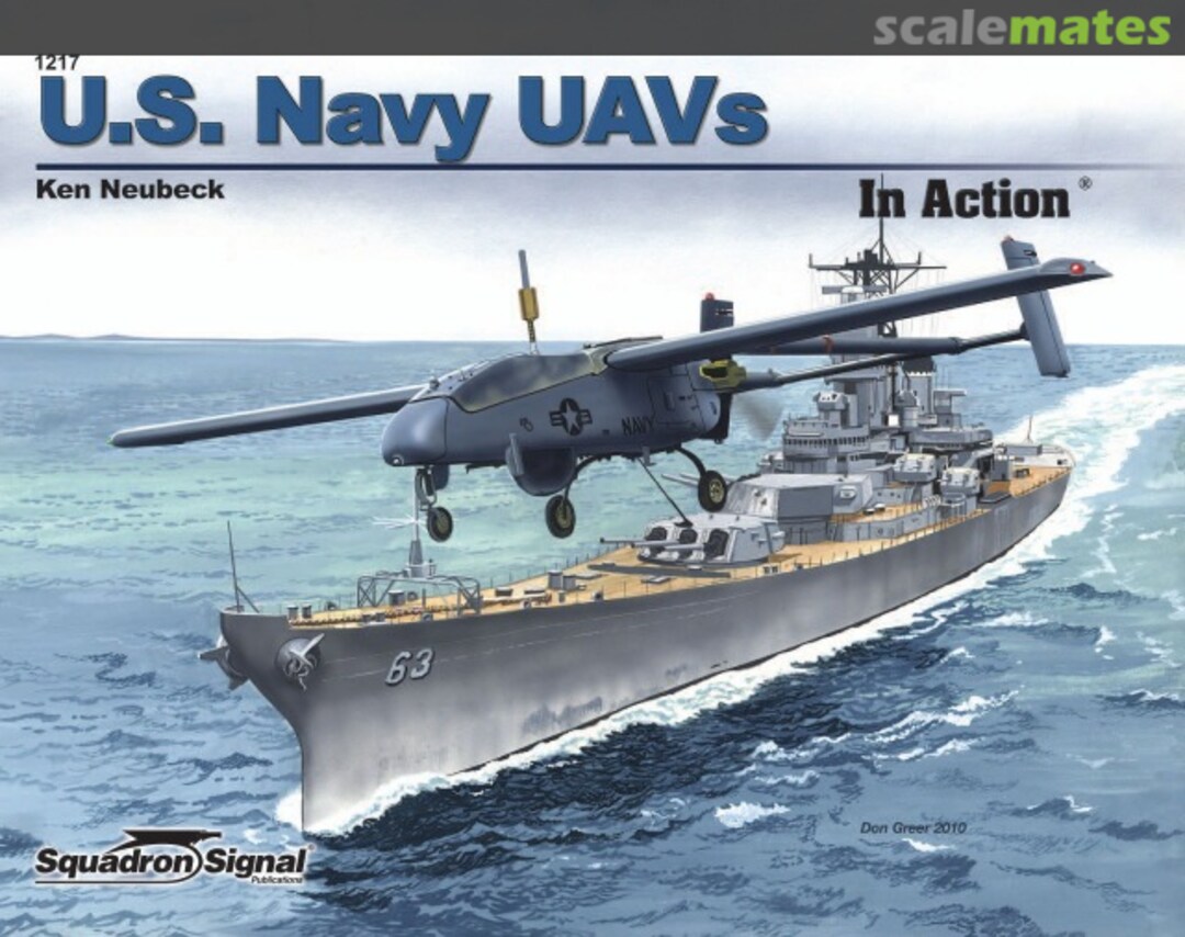 Cover U.S. Navy UAVs 1217 Squadron/Signal Publications