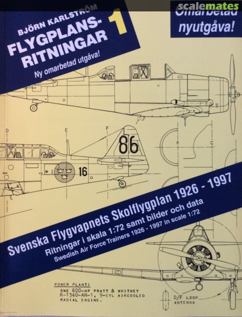 Cover Svenska Flygvapnets Skolflygplan 1926 - 1997 1 Allt om Hobby