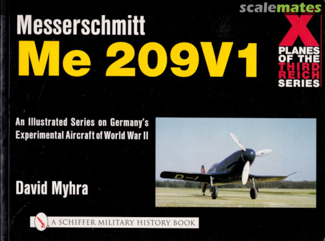 Cover Messerschmitt Me 209V1 Schiffer Publishing Cover Messerschmitt Me 209V1 Schiffer Publishing